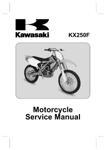 2004 KX250F Service-Manual