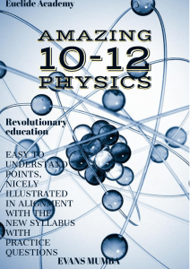 Amazing Physics by Evans Mumba 