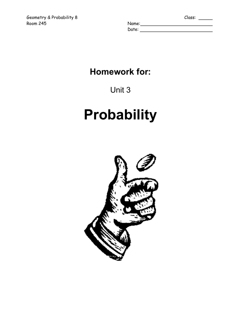 probability homework
