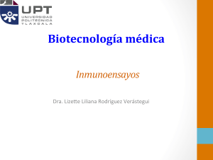  inmunoensayo Biotecnologia medica