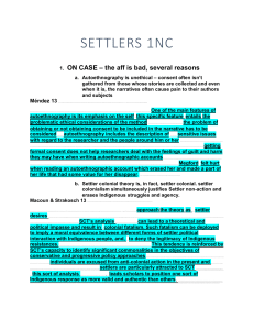 SETTLERS 1NC