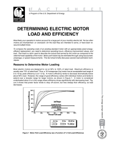 Motor Power Factor