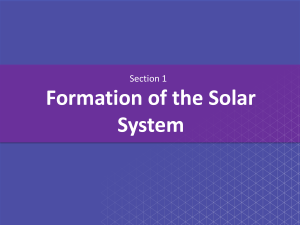 Teacher Presentation Lesson Formation of the Solar System (1)