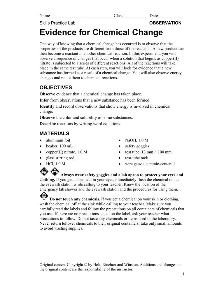 lab-physical-and-chemical-changes