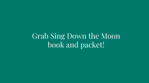 Sing Down the Moon Vocab