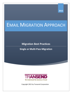Email-Migration-Approach