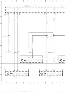 W211 Engine wiring diagram