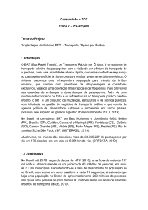 BRT - Projeto de Pesquisa - Etapa 2 - versão 1