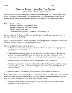 Real Estate Math: Commission, Interest, Percentages