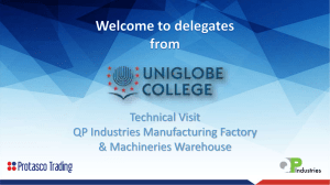 Presentation QP Products to Uniglobe College Compressed