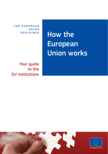 How the EU works