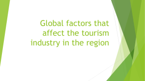 Global Factors on Tourism