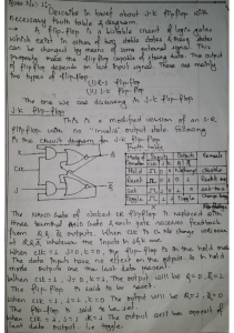 J-K Flip-Flop: Circuit, Truth Table, and Operation Modes