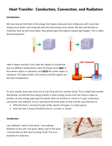 Textbook Heat Flow Processes