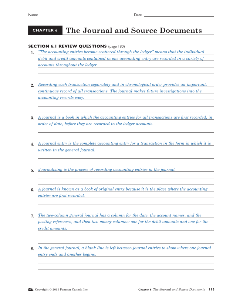 Section 6 1 Review Questions Page 180