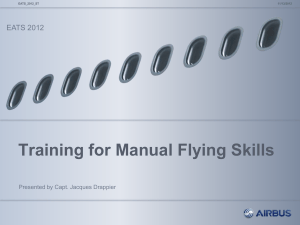 Training-for-Manual-Flying-Skills-Airbus-presentation-EATS-2012