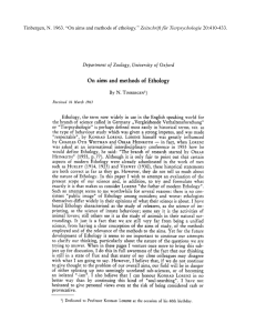 Tinbergen1963onethology