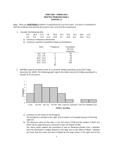 OPRE 3360-Practice Problems Ch1-3 solution(1)