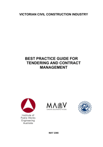 Victorian Civil Construction Industry - Best Practice Guide Final May08