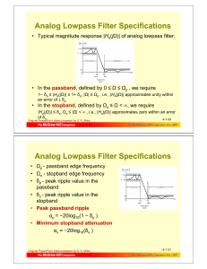 ee360-ch4(Analog IIR Design)-handouts