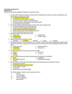 Chapter 35 Study Guide