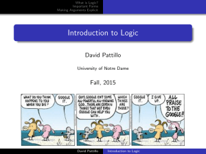Intro to Logic Slides