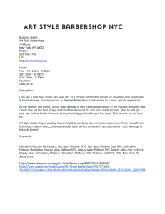 Art Style Barbershop