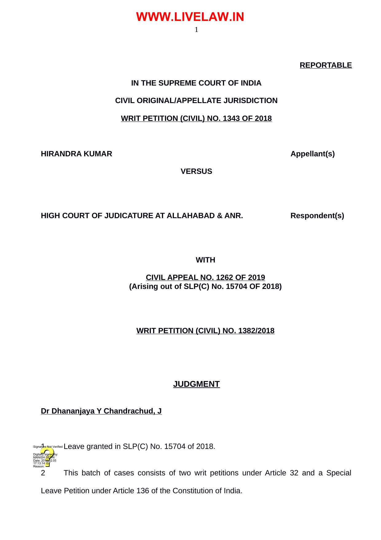 Article 136 Petition For Special Leave To Appeal Jurisdiction Of