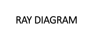 RAY DIAGRAM