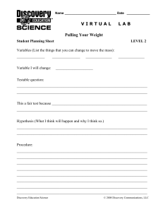 Forces pulling your weight worksheet 2