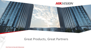 Hikvision Presentation