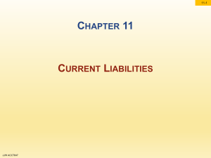 Current Liabilities1