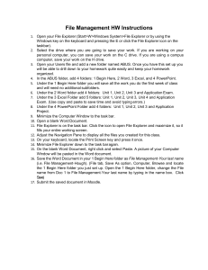 3 File Management HW Instructions mjh