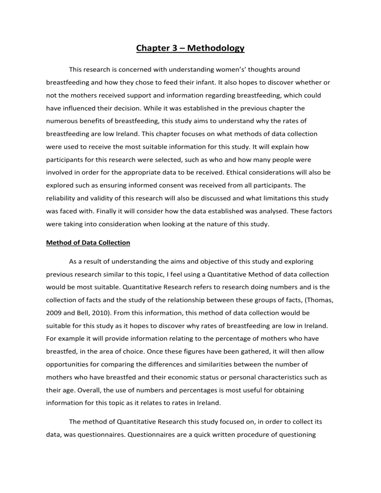 chapter 3 research methodology sample quantitative