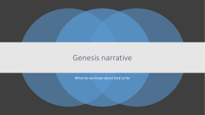 Genesis narrative