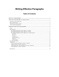 writing-effective-paragraphs
