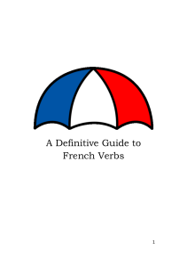 A Definitive Guide to French Verbs