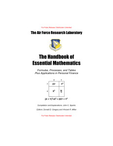 math handbook
