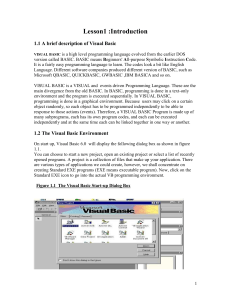 Vbasic tutorial print version