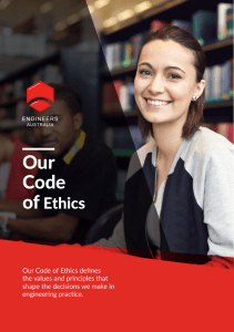 Engineers Australia Code of Ethics