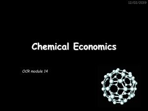 Chemical Economics iMPORTANR CHEMISTRY[54]