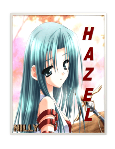 Hazel - The girl who saved the worlds...