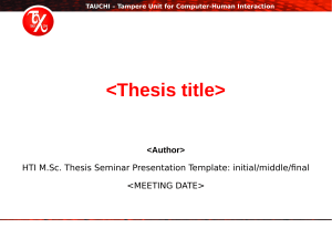 HTI-Msc seminar-presentation-template