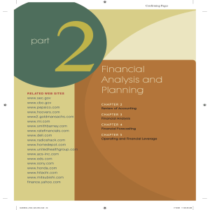 Foundation of financial management