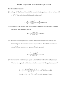 Phy1203 LO2 Assignment 2 201820