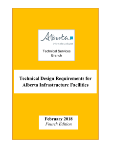 Alberta Infrastructure Technical Design
