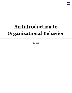 Clark organizational behavior (1)