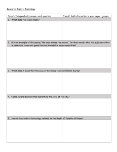 Research Topic Student Sheets