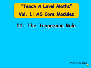 The Trapezium Rule (Pure Math 2 & 3)