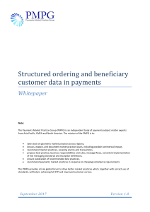 swift pmpg whitepaper structured customer data